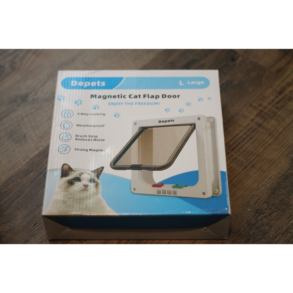 Depets Magnetic Cat Pet Flap Door